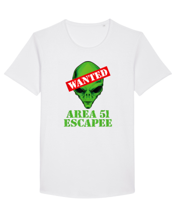 Area 51 Escapee Wanted White
