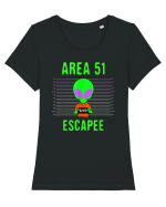 Area 51 Escapee Tricou mânecă scurtă guler larg fitted Damă Expresser