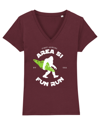 Area 51 Fun Run Bigfoot Burgundy
