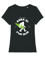 Area 51 Fun Run Bigfoot Tricou mânecă scurtă guler larg fitted Damă Expresser