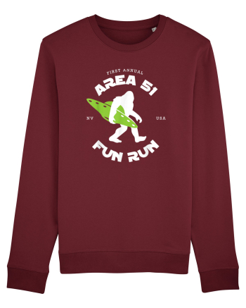 Area 51 Fun Run Bigfoot Burgundy