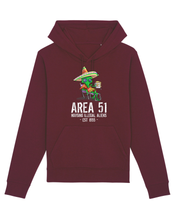 Drunk Illegal Alien Cinco De Mayo Burgundy