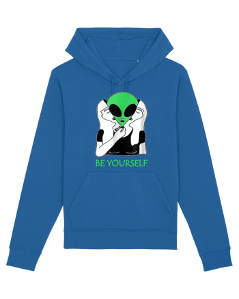 Be Yourself Alien Mask Royal Blue