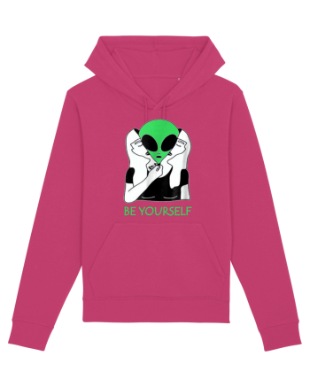 Be Yourself Alien Mask Raspberry