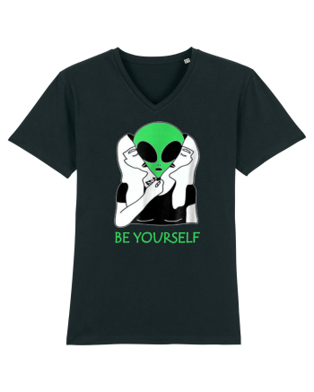 Be Yourself Alien Mask Black
