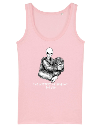 Bigfoot Mystery Of Alien UFO Cotton Pink