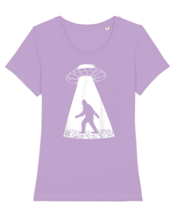 Bigfoot UFO Abduction Lavender Dawn