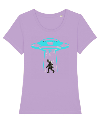 Bigfoot UFO Abduction Lavender Dawn