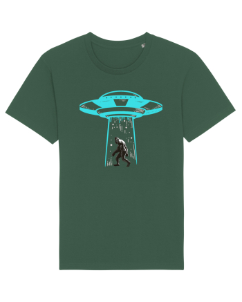 Bigfoot UFO Abduction Bottle Green