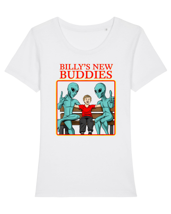 Billy's New Buddies Vintage Alien White