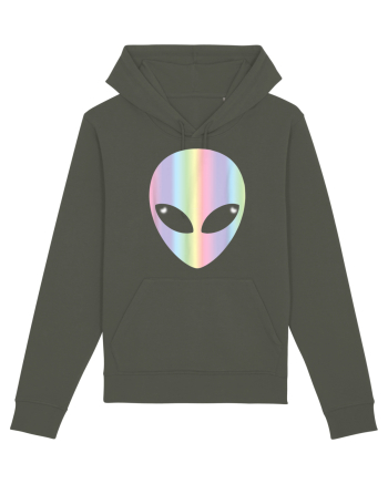 Colourful Alien Head Khaki