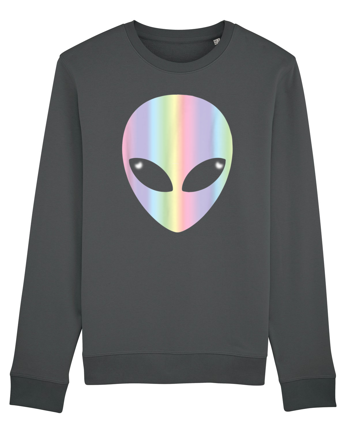 Bluză mânecă lungă Unisex Rise Anthracite