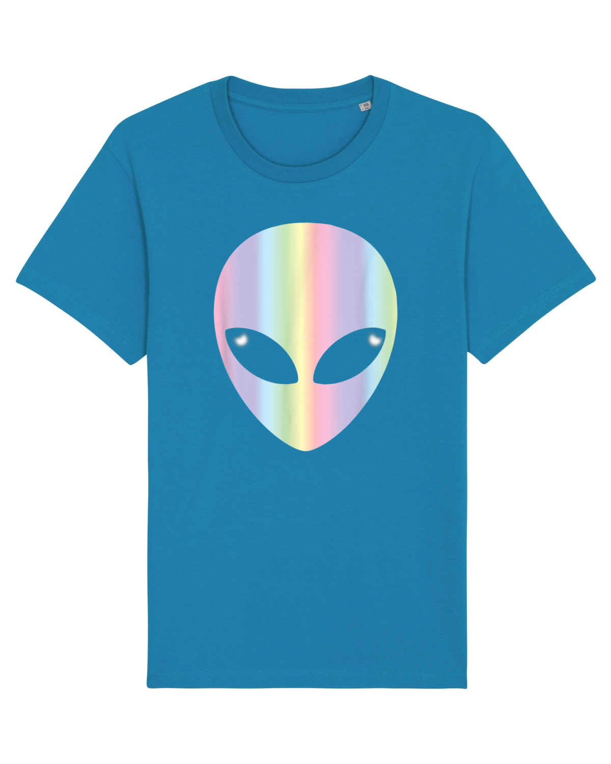 Tricou mânecă scurtă Unisex Rocker Azur