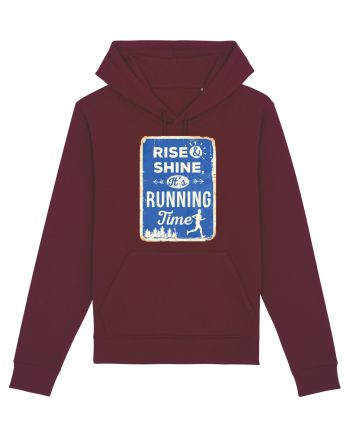 Rise and Shine Running Time Burgundy