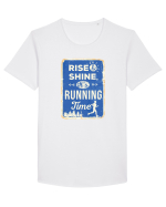 Rise and Shine Running Time Tricou mânecă scurtă guler larg Bărbat Skater