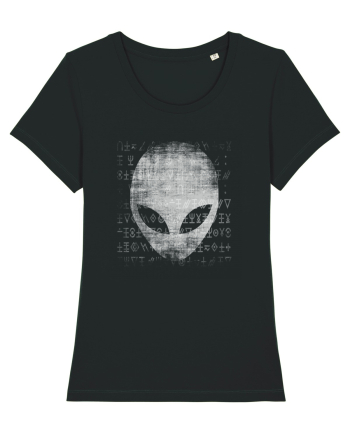 Ancient Alien Face Black