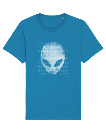 Ancient Alien Face Azur