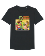 Cool Retro Alien Hello Humans Tricou mânecă scurtă guler larg Bărbat Skater
