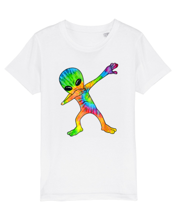 Dabbing Alien White