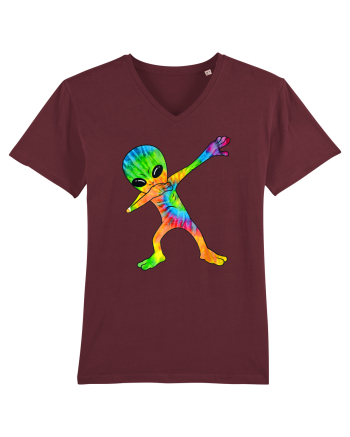 Dabbing Alien Burgundy