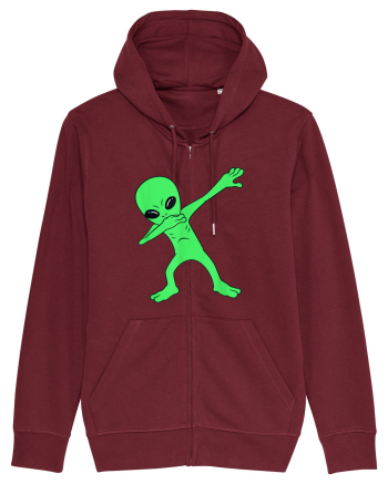 Dabbing Alien Burgundy