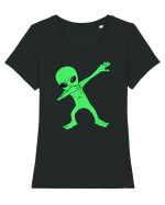 Dabbing Alien Tricou mânecă scurtă guler larg fitted Damă Expresser