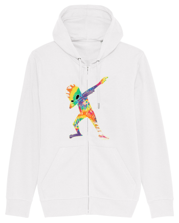 Colour Dabbing Alien White