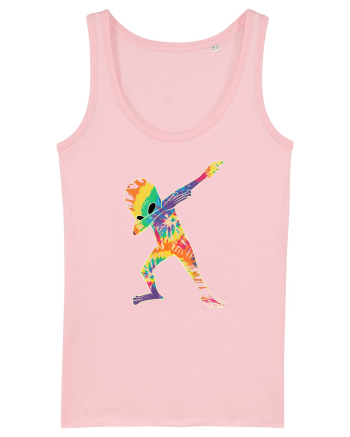Colour Dabbing Alien Cotton Pink