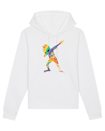 Colour Dabbing Alien White
