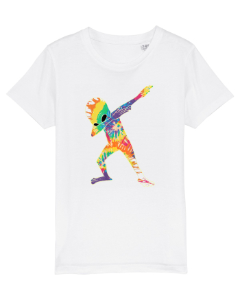 Colour Dabbing Alien White