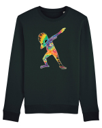 Colour Dabbing Alien Bluză mânecă lungă Unisex Rise