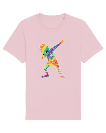 Colour Dabbing Alien Cotton Pink