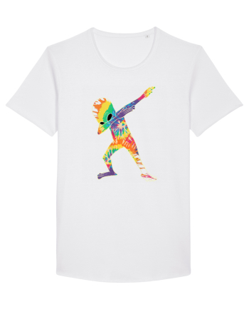 Colour Dabbing Alien White