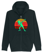 Sunset Dabbing Alien Hanorac cu fermoar Unisex Connector