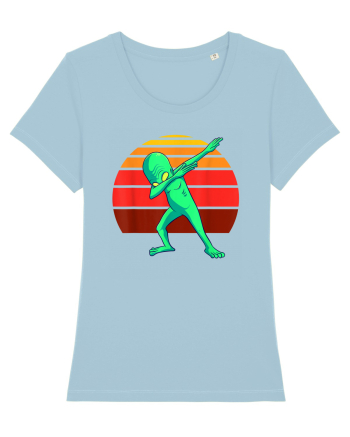 Sunset Dabbing Alien Sky Blue