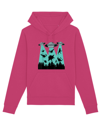 Dinosaur Alien Abduction Raspberry