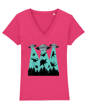 Dinosaur Alien Abduction Raspberry