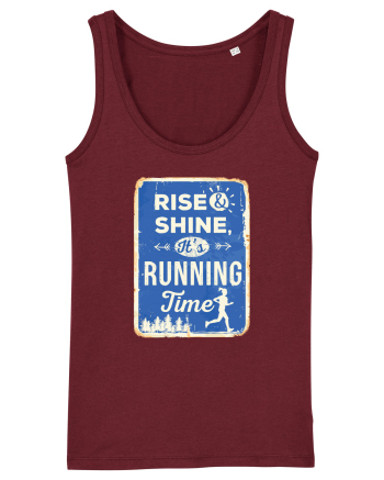 Rise and Shine Running Time Burgundy