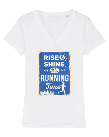 Rise and Shine Running Time White