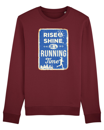Rise and Shine Running Time Burgundy