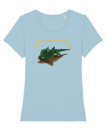 Origami Dragon Sky Blue
