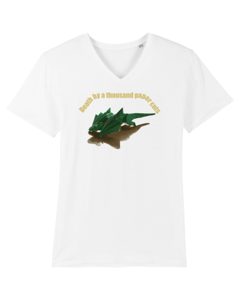 Origami Dragon White