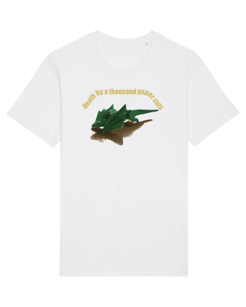 Origami Dragon White