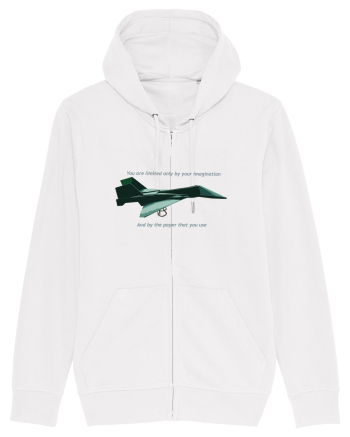 Origami Plane White