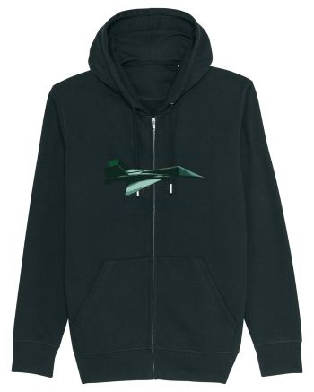 Origami Plane Black