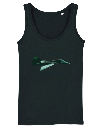Origami Plane Black
