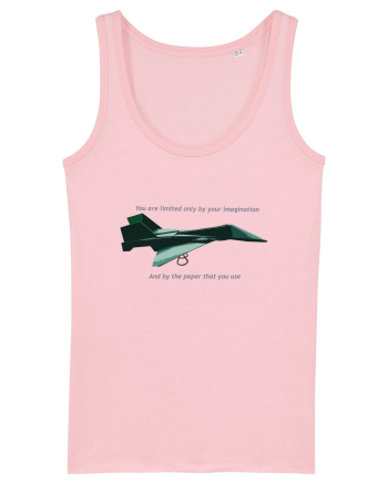 Origami Plane Cotton Pink