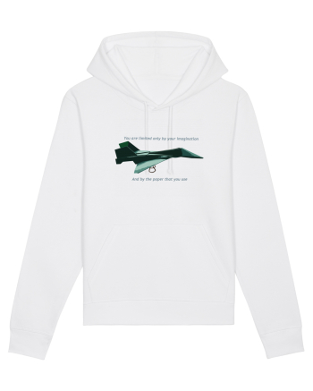 Origami Plane White
