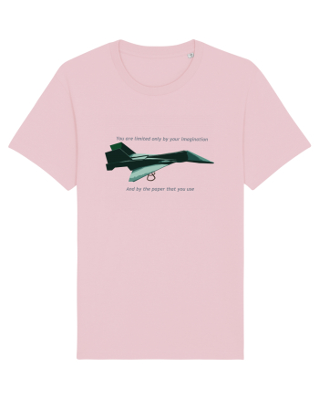 Origami Plane Cotton Pink