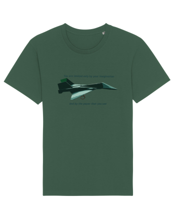 Origami Plane Bottle Green